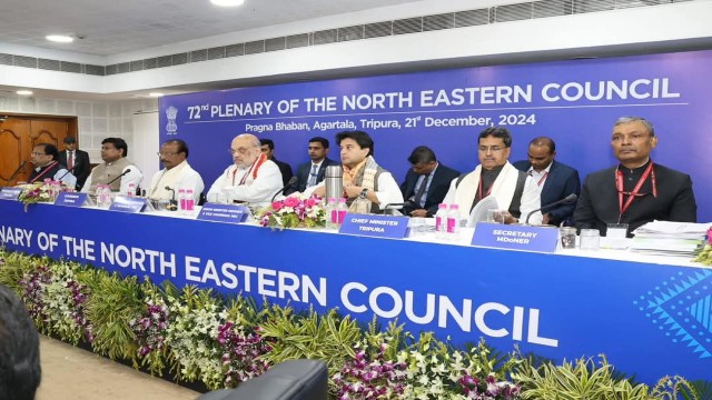 Glimpse of opening of 72nd NEC Plenary in Agartala on Dec 21, 2024 (2)